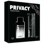 Privacy Addiction EDT 100 ml Erkek Parfüm + 3x150 ml Deodorant Seti