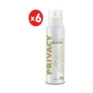 Privacy Gold 6x150 ml Kadın Deodorant
