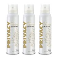 Privacy Gold Women 3x150 ml Kadın Deodorant