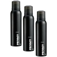 Privacy Man 3x150 ml Erkek Deodorant