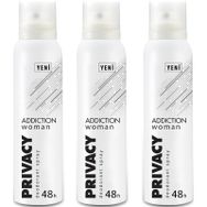 Privacy Woman Addiction 3x150 ml Deodorant