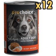 Pro Choice 12x400 gr Adult Somonlu Yetişkin Köpek Konservesi