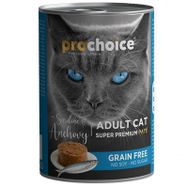 Pro Choice 400 gr Fish Sardalya ve Hamsili Tahılsız Kedi Konservesi