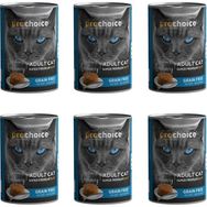 Pro Choice Fish Sardalya ve Hamsili Tahılsız 6x400 gr Kedi Konservesi