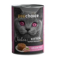 Pro Choice Kitten Tavuklu 400 gr Yavru Kedi Konservesi