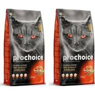 Pro Choice Pro 33 2 x 2 kg Somon ve Karidesli Kısırlaştırılmış Yetişkin Kuru Kedi Maması