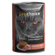 Pro Choice Sterilised Kuzulu Kısırlaştırılmış 12x400 gr Kedi Konservesi