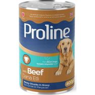 Pro Line 400 gr Dana Etli Gravy Yetişkin Köpek Konserve Maması