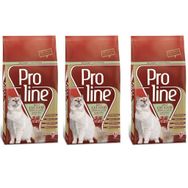 Pro Line Kuzulu 3x1,5 kg Yetişkin Kuru Kedi Maması