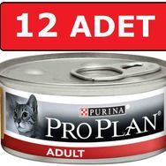 Pro Plan 12x85 gr Adult Tavuk Etli Yetişkin Kedi Konservesi