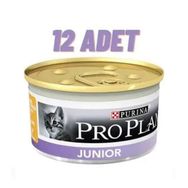Pro Plan 12x85 gr Junior Yavru Tavuklu Pouch Kedi Konservesi