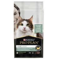 Pro Plan 1,4 kg Live Clear Sterilised Adult Somonlu Kısır Yetişkin Kedi Maması