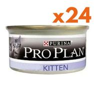 Pro Plan 24 Adet x 85 gr Kitten Tavuk Etli Yavru Kedi Konservesi