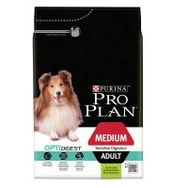 Pro Plan 3 kg Medium Sensitive Digestion Kuzulu ve Pirinçli Orta Irk Yetişkin Köpek Maması