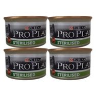 Pro Plan 4x85 gr Kısırlaştırılmış Sterilize Yetişkin Kedi Konserve Yaş Maması