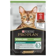 Pro Plan 85 gr Sterilised Sos İçinde Sığır Etli Kısırlaştırılmış Pouch Kedi Yaş Maması