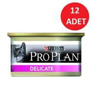 Pro Plan Delicate Hindili Konserve Yaş Yetişkin 24x85 GR Kedi Maması