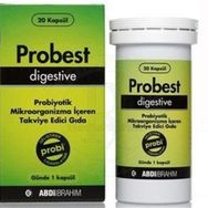 Probest Digestive Probiyotik Mikroorganizma 20 Kapsül