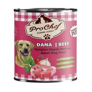 Prochef Premium Plus 24x415 gr Dana Etli Yetişkin Köpek Konserve Yaş Mama