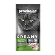 Prochoice Creamy Tavuklu ve Keçi Sütlü Sıvı 4x15 gr Kedi Ödül Maması