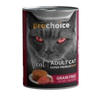 Prochoice Dana Etli Tahılsız Ezme 400 gr Yetişkin Kedi Konservesi