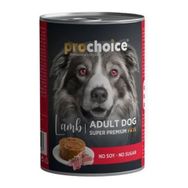 Prochoice Kuzu 400 gr ve Somon Etli Havuçlu Şekersiz Ezme Yetişkin Köpek Konservesi