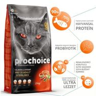 Prochoice Pro33 3 kg Somonlu Ve Karidesli Kısır Açık Kedi Maması