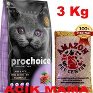 Prochoice Pro38 Kitten Plus 3 kg Kuzu Etli Açık Yavru Kedi Maması