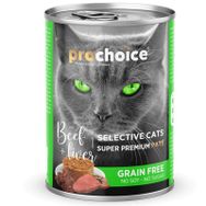 Prochoice Selective Cat Biftek ve Ciğerli Kıyılmış Konserve 400 gr Yetişkin Kedi Maması