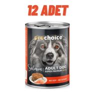 Prochoice Somonlu Pate 12x400 gr Yetişkin Köpek Konservesi