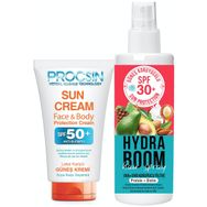 Procsin Güneş Kremi ve Hydra Boom Saç Spreyi Paketi