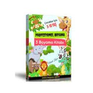 Profesyonel Boyama Kitap Seti 3 Fasikül Kitap Enine Boyuna Eğitim