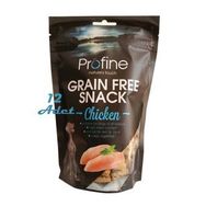 Profine Grain Free Snack Chicken Tahılsız Tavuk Etli 12x200 gr Köpek Ödülü