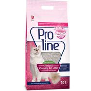 Proline 10 lt Bebek Pudrası Kokulu Bentonit Emici Topaklanan Kedi Kumu