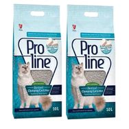 ProLine 10 lt İnce Taneli Bebek Pudrası Kokulu Kedi Kumu + Büyük Boy Kedi Kumu Küreği