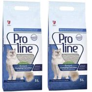 Proline 2x5 lt Naturel Kokusuz Topaklanan Kedi Kumu