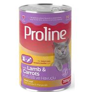 Proline 395 gr Kuzu Etli ve Havuçlu Ezme Yetişkin Kedi Konservesi