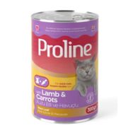 Proline 395 gr Kuzu Etli ve Havuçlu Pate Et Parçalı Kedi Konservesi