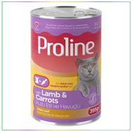 Proline 395 gr Parça Kuzu ve Havuçlu Ezme Yetişkin Kedi Konservesi