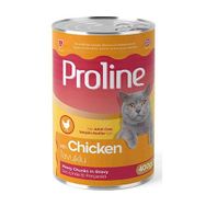 Proline 400 gr Sos İçinde Et Parçacıklı Tavuklu Yetişkin Kedi Konservesi