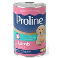 Proline 400 gr Sos İçinde Parça Etli Kuzu Etli Konserve Yavru Köpek Maması