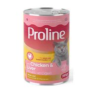 Proline 6x395 gr Tavuklu ve Ciğerli Pate İçinde Et Parçacıklı Konserve Yetişkin Kedi Maması