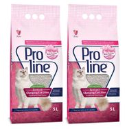 Proline Bentonit Bebek Pudralı Topaklanan 2x5 lt Kedi Kumu