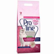 Proline Bentonit Bebek Pudralı Topaklanan 5 lt Kedi Kumu