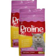 Proline Multi Colour Renkli Taneli Tavuklu 2x1200 gr Yetişkin Konserve Kedi Maması