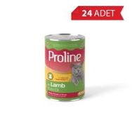 Proline Sos İçinde Et Parçacıklı Kuzu Etli 24x400 gr Yetişkin Kedi Konservesi