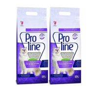 Proline Topaklaşan Lavanta Kokulu İnce Taneli 2x10 lt Kedi Kumu