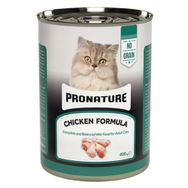 Pronature 400 gr Tavuklu Ezme Tahılsız Yetişkin Kedi Konservesi
