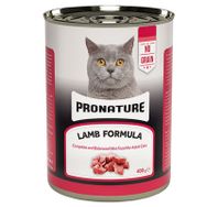 Pronature Tahılsız Kuzu Etli Ezme Konserve Yetişkin 400 gr Kedi Maması