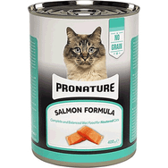 Pronature Tahılsız Somonlu Kısırlaştırılmış Konserve 400 gr Kedi Maması